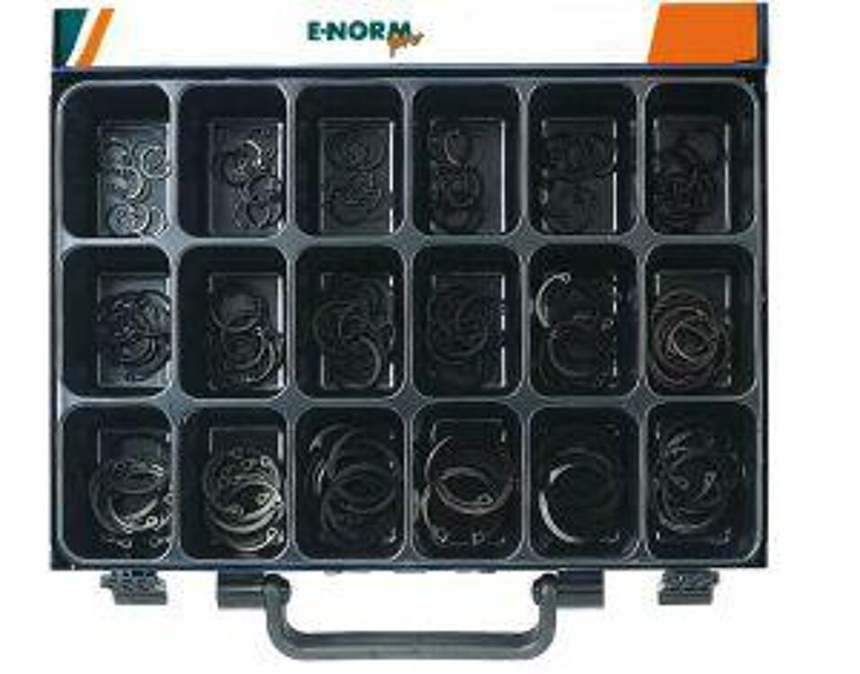 Product afbeelding E-NORM assortimentskoffer 18 DIN 472