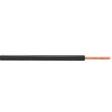Montagesnoer PVC H07V-K zwart 6mm
