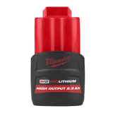 Milwaukee accu HB2.5 High Output M12 HB2.5
