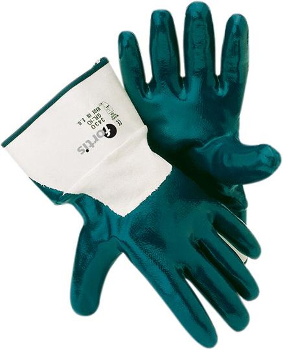 Product afbeelding Fortis werkhandschoen Mechanic blauw maat 10