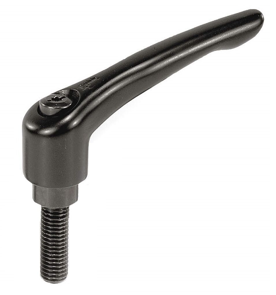 Product afbeelding Klemhefboom met buitendraad DIN EN 12844 grootte 4 - M10x30 mm