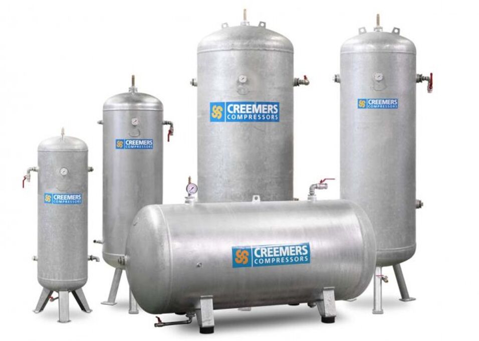 Product afbeelding Creemers persluchtketel horizontaal 150 liter 11 bar