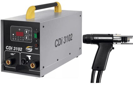HBS stiftlasmachine CDI 3102 met laspistool CA08