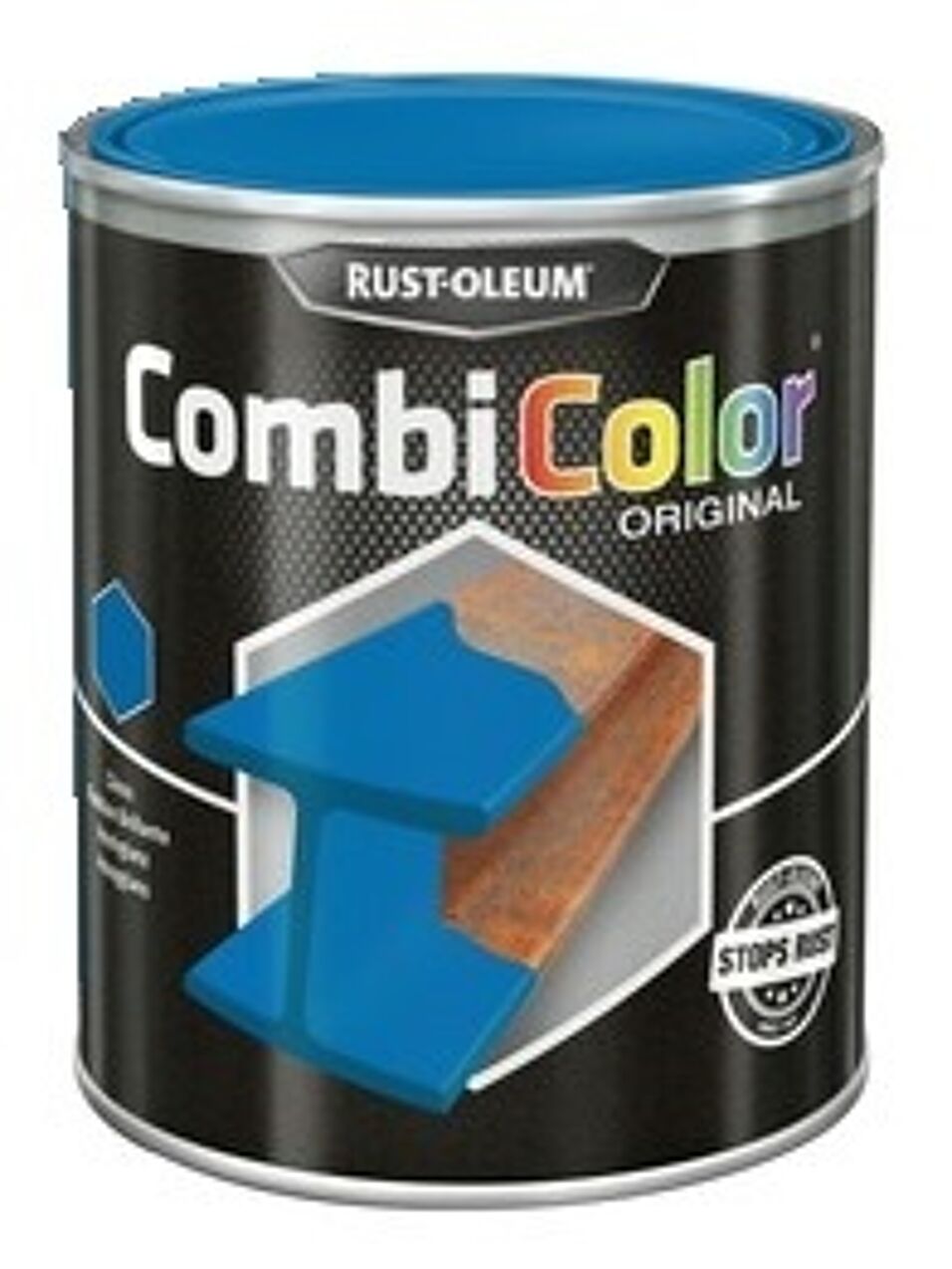 Product afbeelding Rust-Oleum CombiColor verf RAL 5012 lichtblauw 750 ml