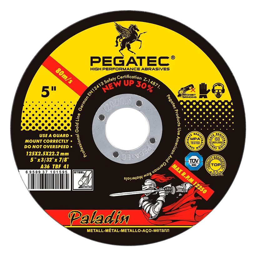 Pegatec doorslijpschijf 125 x 1,6mm