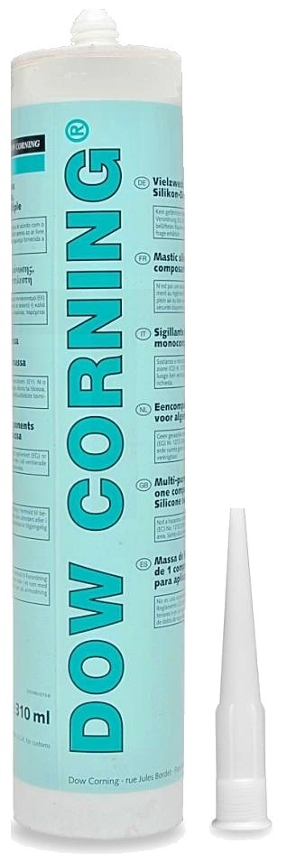 Product afbeelding Dow Corning siliconen kit 736 RTV Rood Patroon 300 ml