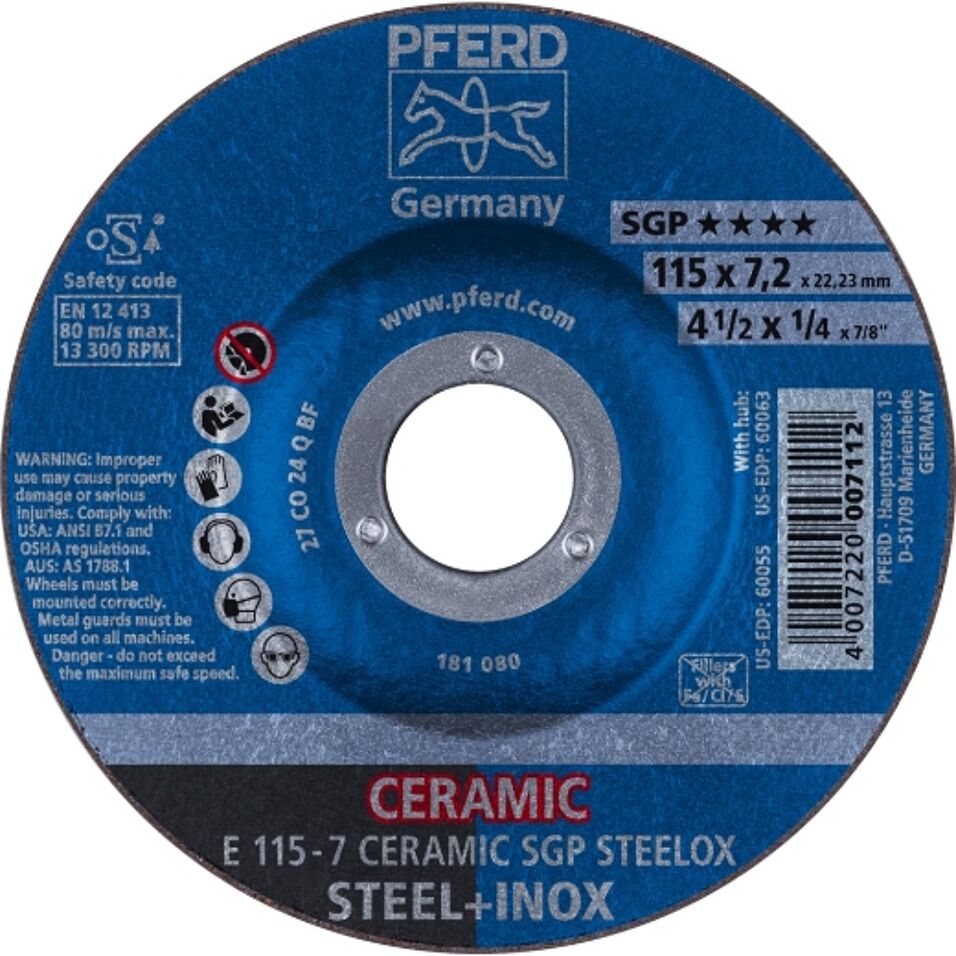Product afbeelding Pferd Afbraamschijf CO24QSG 115x7,2mm