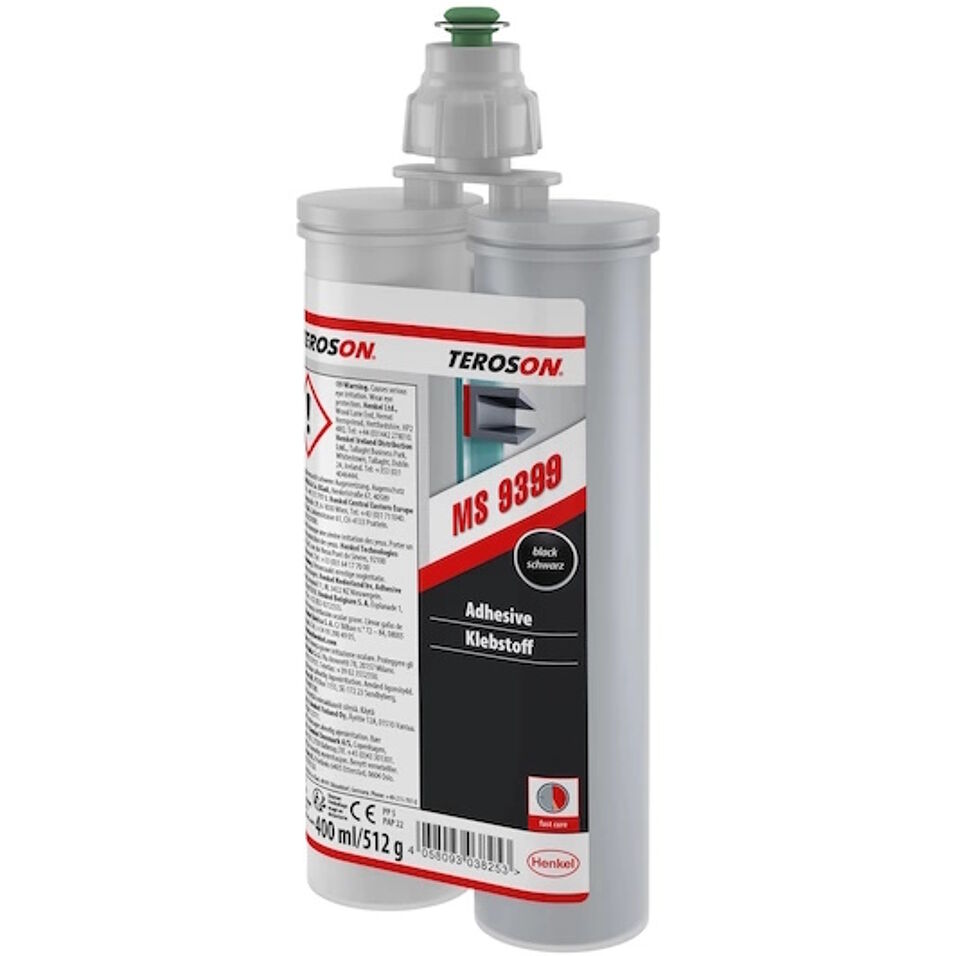Product afbeelding Teroson polymeer MS 9399 zwart 2K 400 ml  