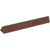 Muller Slijpvijl 3-kant, middel Edelkorund 10x100mm