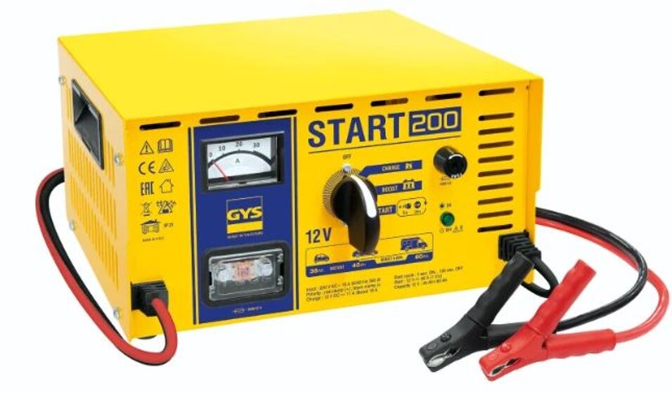 Product afbeelding GYS lader/starthulp START 200 - 12V