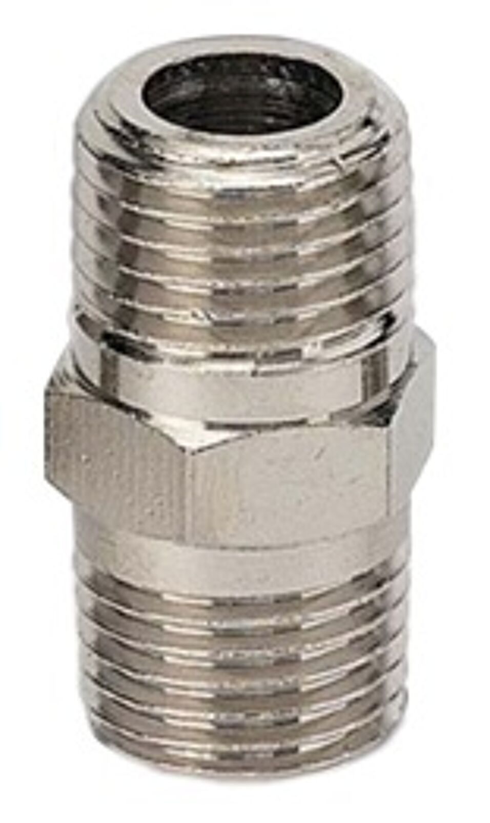 Product afbeelding Metalwork dubbele nippel A2 BN 3/8 x 3/8"