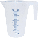 Pressol maatbeker transparant 5  l