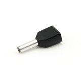 Eindverbinder zwart 1.5mm CETW150-100