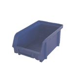 Magazijnbakken blauw       146x237x124mm
