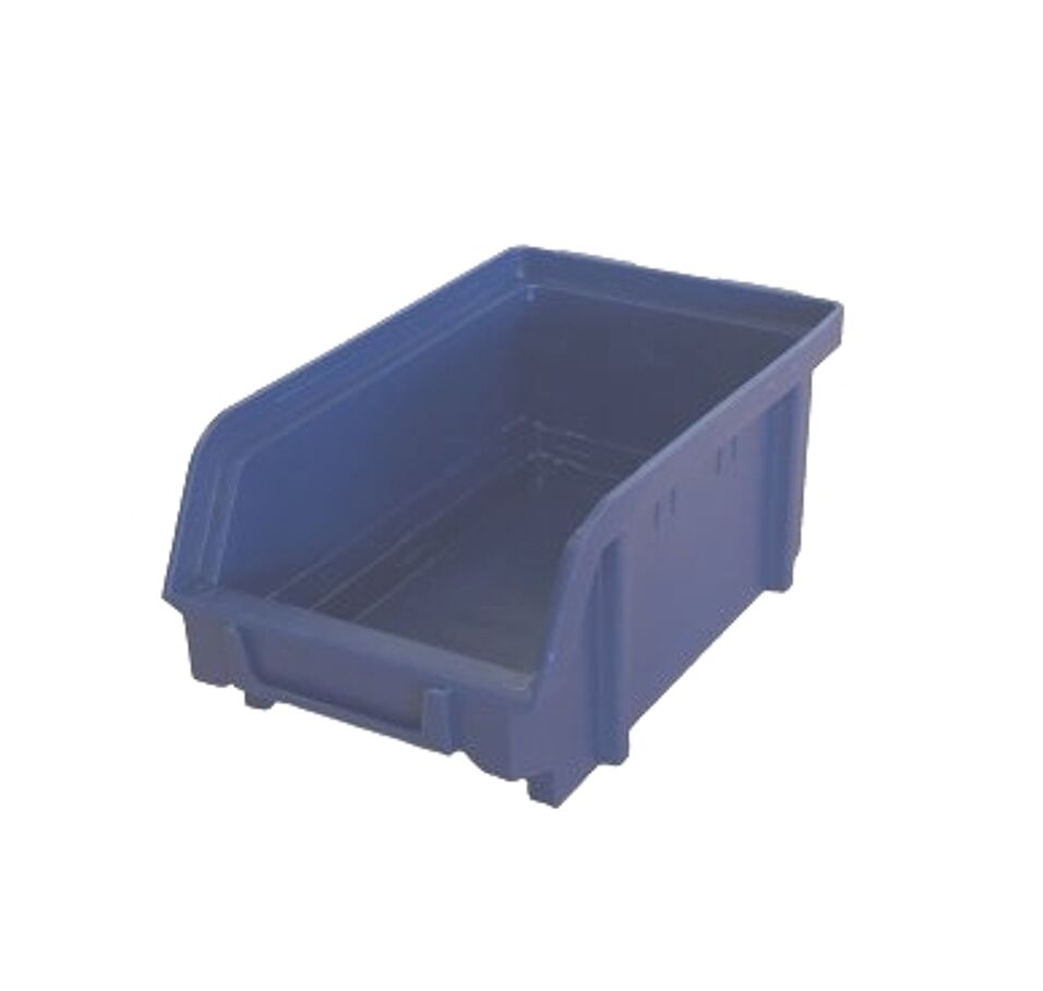 Product afbeelding Magazijnbakken blauw       146x237x124mm