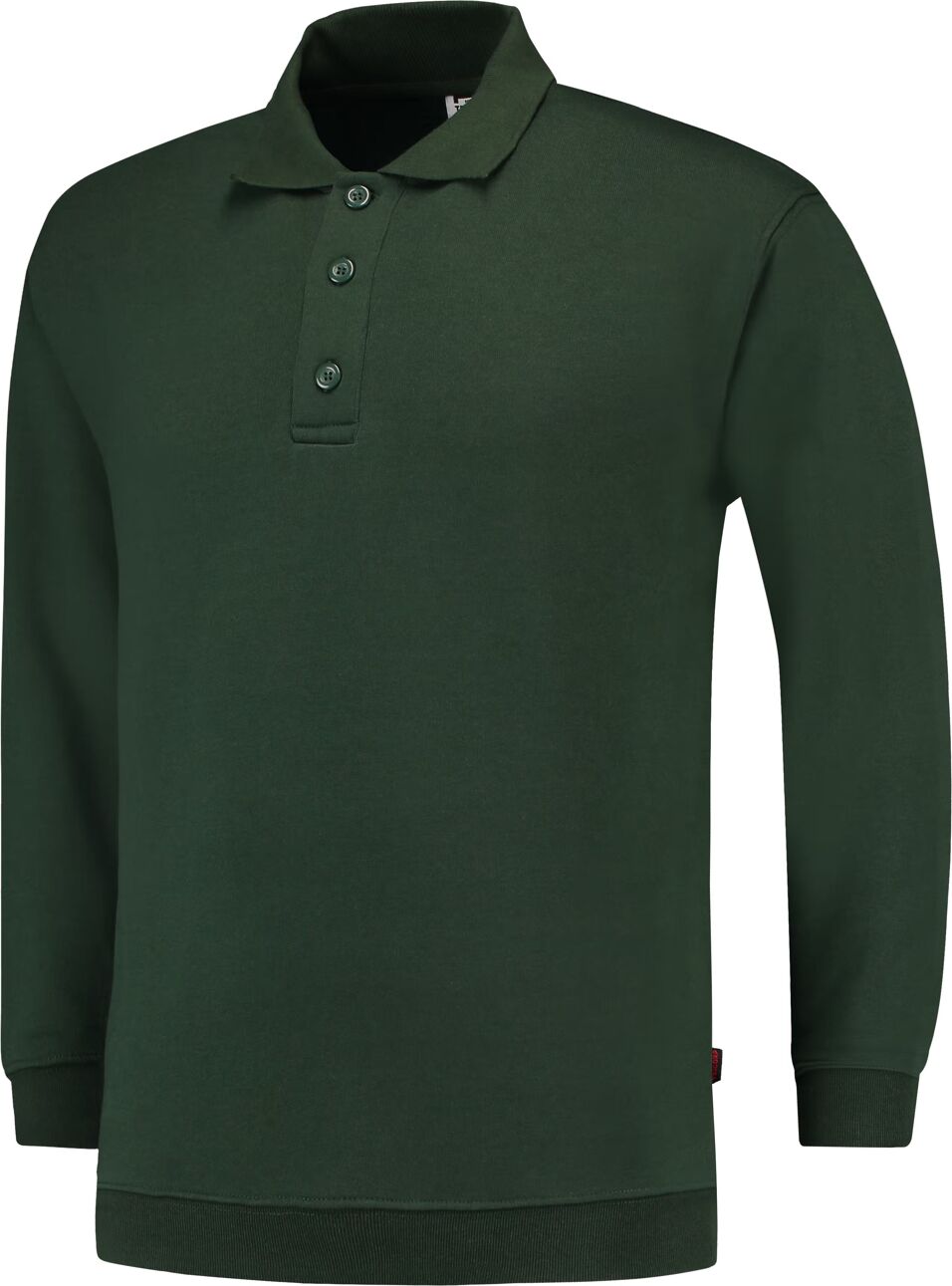 Product afbeelding Tricorp Polosweater Boord groen XL