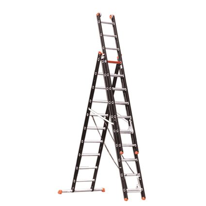 Altrex Mounter 3-delige reformladder ZR 3083 3 x 12 sporten