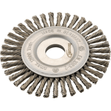 Format Roterende staaldraadborstel Staaldraad getordeerd 178x6mm