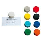 Magneet D34mm, VE 10 st. hechtkracht 2000g,d.blauw