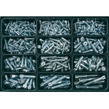 E-NORM assortimentskoffer 29 DIN 912-8.8 zn