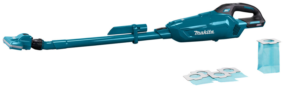Product afbeelding Makita accu steelstofzuiger blauw CL002GZ01