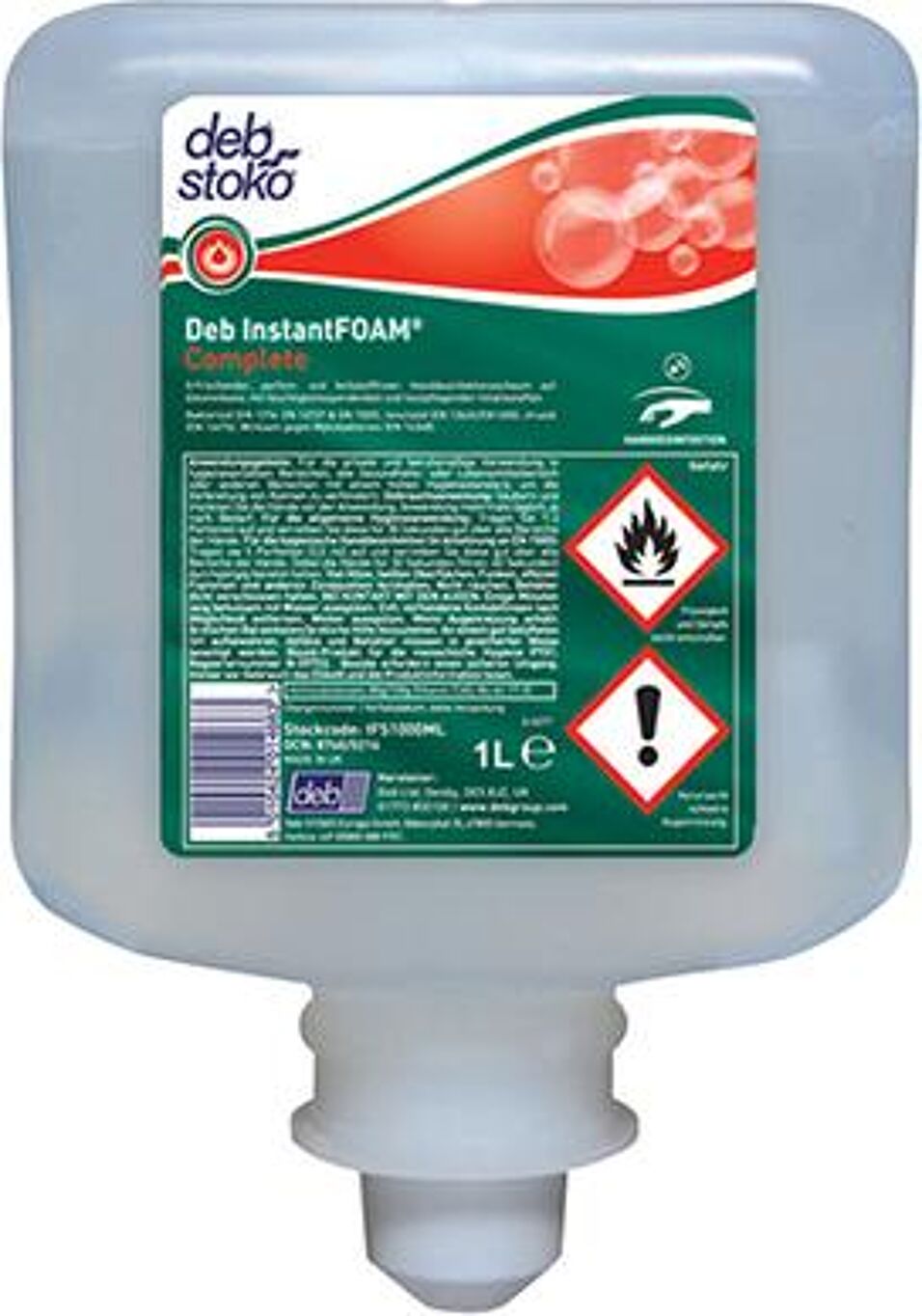 Product afbeelding Deb Stoko InstantFOAM Complete patroon a 1 lt