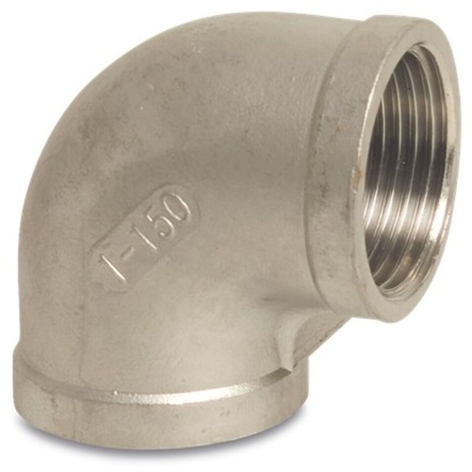 Product afbeelding Knie 90gr. nr.90 RVS 316 1/2"