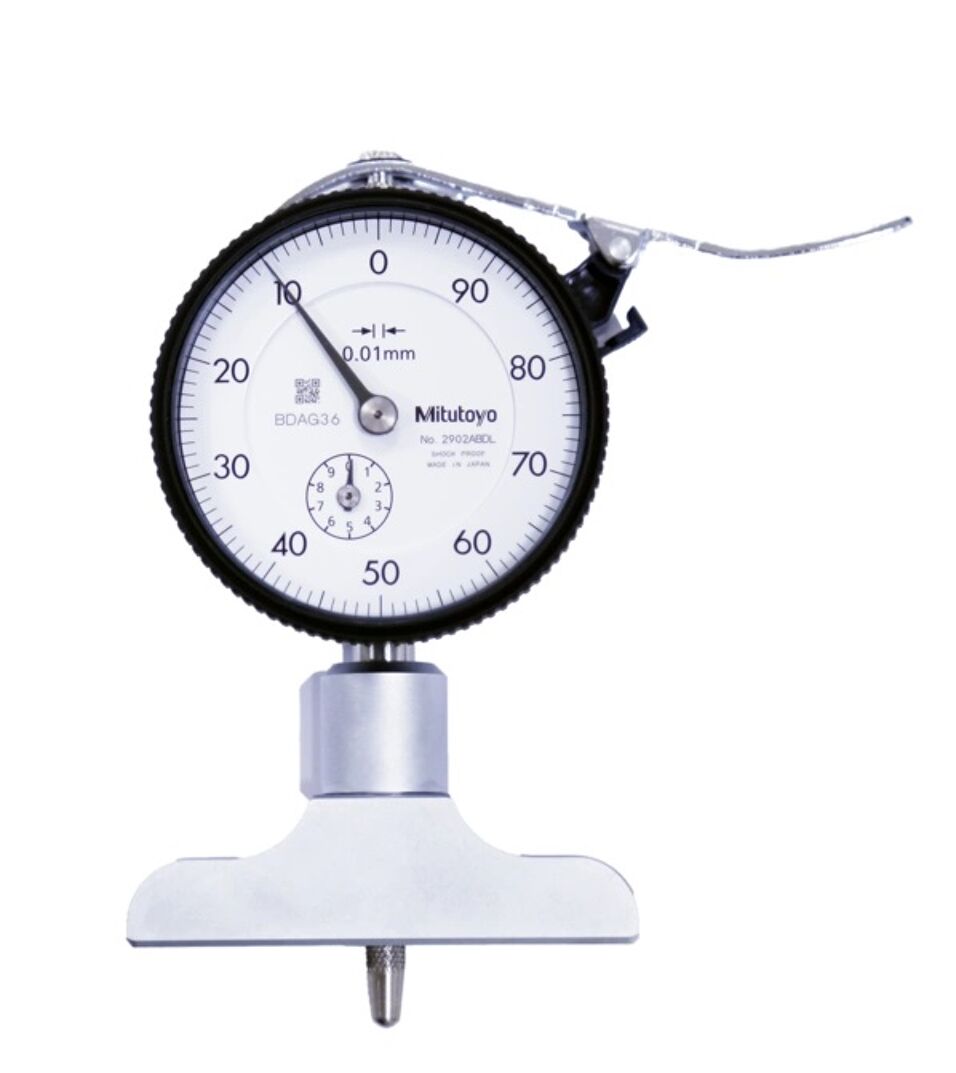 Product afbeelding Mitutoyo dieptemeter met meetklok 7211A