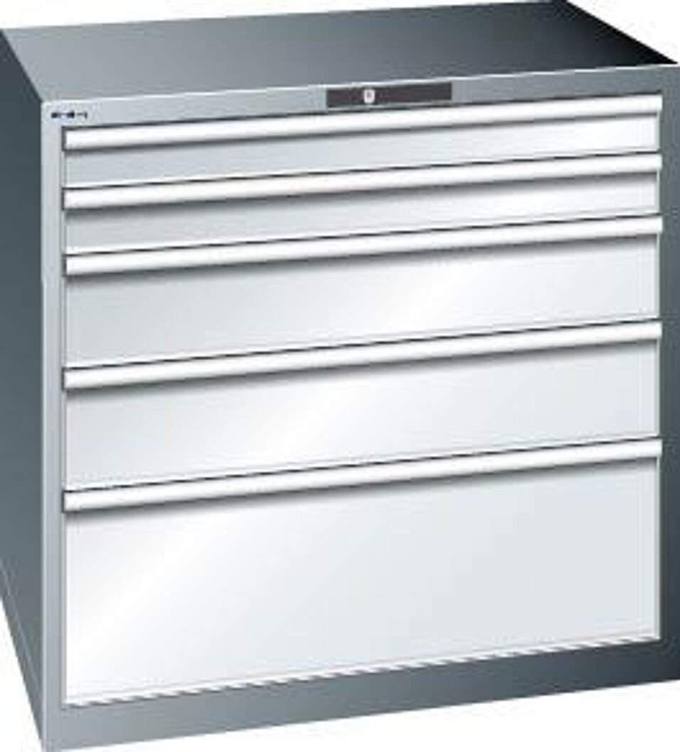 Product afbeelding Schuifladekast 54x36E      5 schuifladen