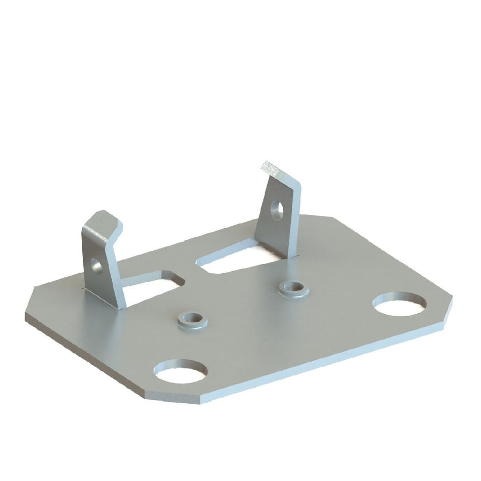 Product afbeelding Klemvoet enkel verzinkt voor CLIP-systeem