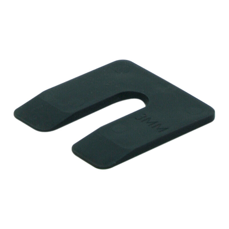 Uitvulplaatjes zwart 3mm doos a 231 stuks