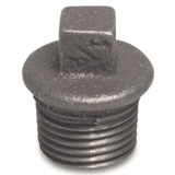 Plug nr.290 zwart 3/8"