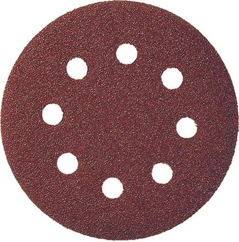 Product afbeelding Format Klittenband-schuurschijf 8 gaten Hout 125mm K120