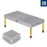 Demmeler opspantafel PP 2000x1000x850 mm