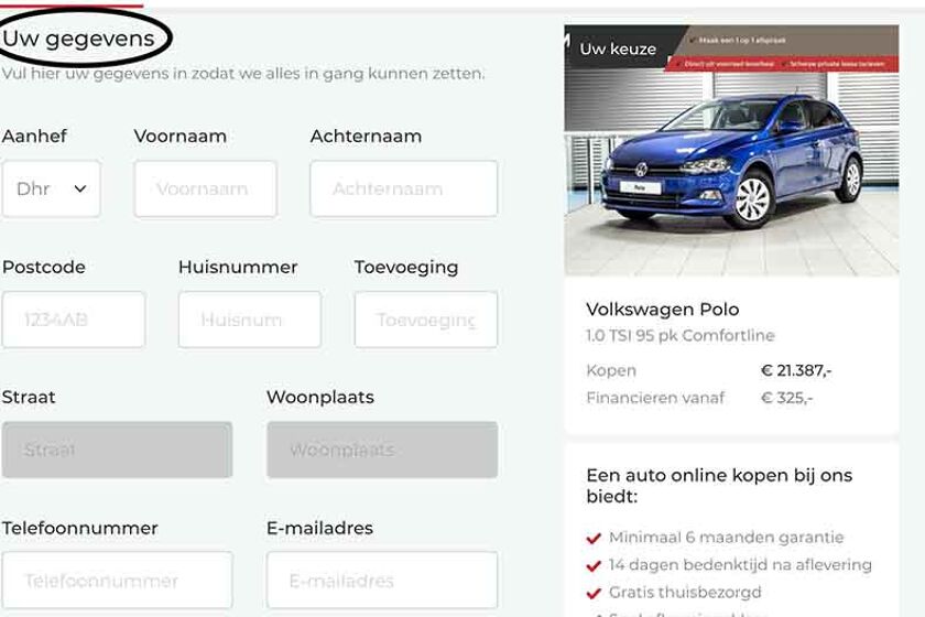 Eervol kussen Melodrama In 10 stappen online uw nieuwe Muntstad auto kopen | Muntstad