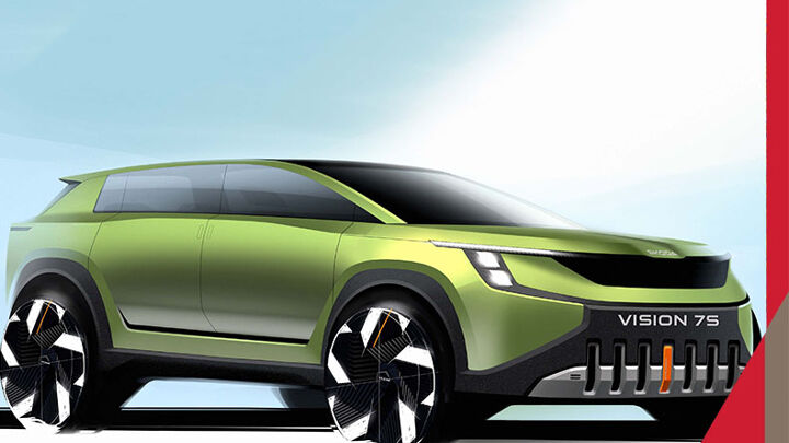 ŠKODA onthult eerste exterieurschetsen VISION 7S header-1