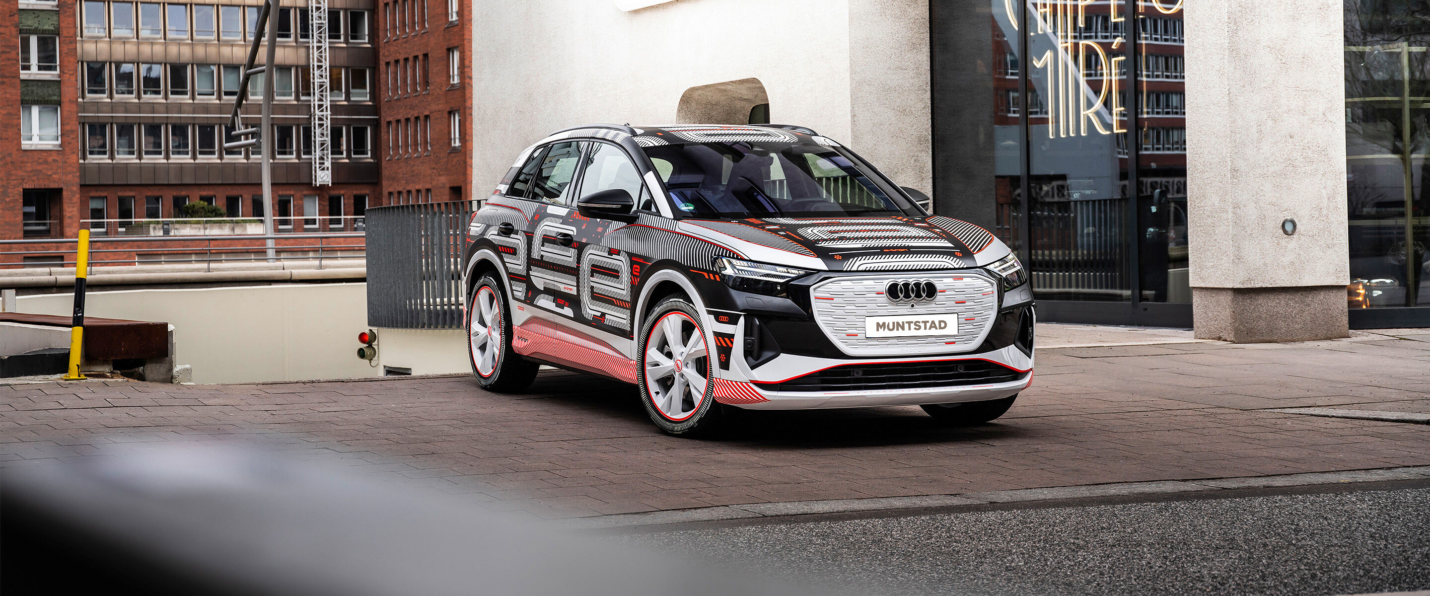 Voorbeeld van de Audi Q4