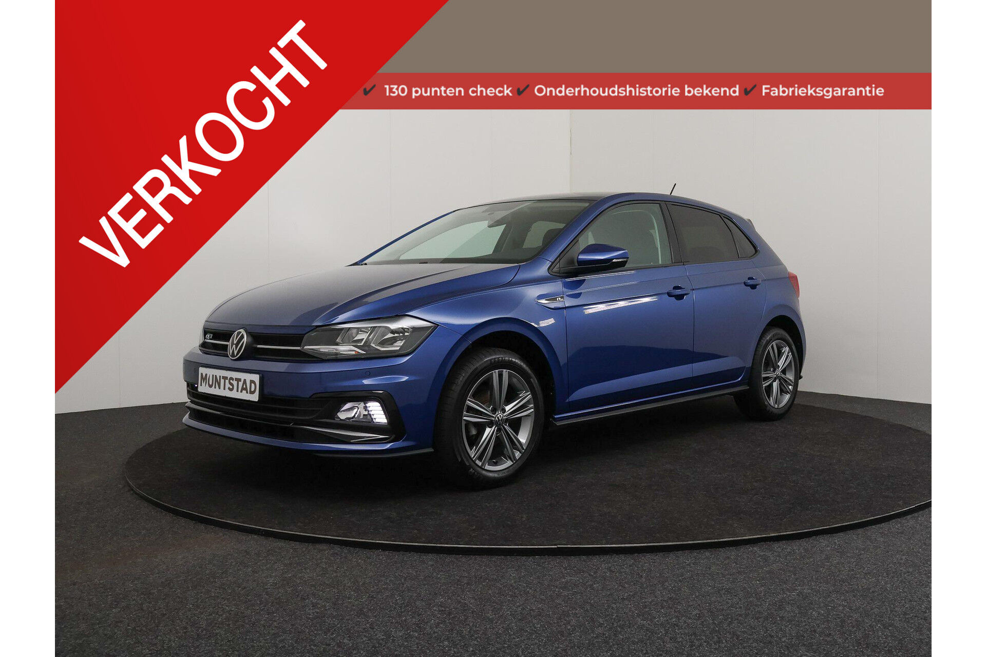 Volkswagen polo online donkergrijs